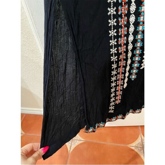 Sundance Embroidered Dress Size Small - Picture 6 of 8